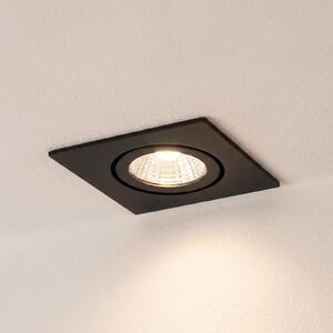 BRUMBERG BB25 spot încastrat IP65 RC cutie de conexiuni negru mat, reglabil, Negru, Baie, Aluminiu, Plafon încastrat