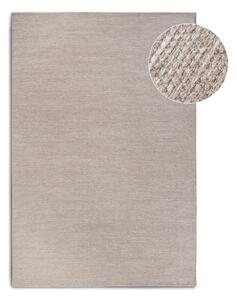 Covor bej țesut manual din amestesc de lână 80x150 cm Pradesh Linen White – Elle Decoration