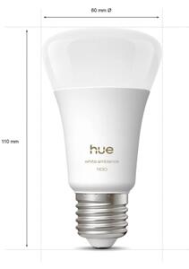 Bec LED dimabil Philips Hue WHITE AMBIANCE E27/8,1W/230V 1000-20000K