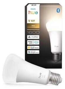 Bec LED reglabil Philips Hue WHITE E27, 13,5W, 230V, 2700K