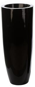 Suport ghiveci KONUS, compozit, negru, 92x36 cm
