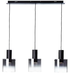 BRILLIANT LED Pendul BETH negru 100/120 cm