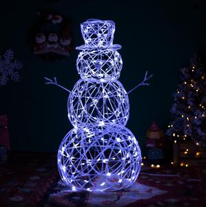BRILAGI- Decorațiune de Crăciun LED pentru exterior, om de zăpadă, LED/3,6W/31/230V 6500K 60cm IP44