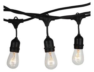 Ghirlandă luminoasă de exterior STRING 15m 15xE27/25W/230V IP54