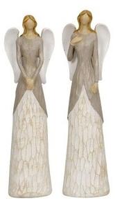 Statueta Delicate Grey Angel 22 cm - modele diverse