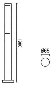 FARO 75524 - LED Lampă exterior BERET-3 LED/16W/230V IP54
