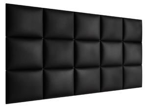 Panou de perete tapițat Pazara 40x30 cm (piele ecologică soft 011 (Negru). 1054380