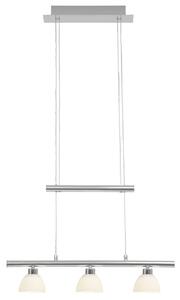 BRILLIANT LED Lampa suspendata TONJA argintie