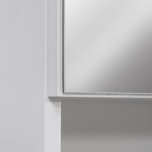 Kleankin dulap baie, 2 usi, oglinda inclusa, 54x15.2x55.3 cm, alb | AOSOM RO