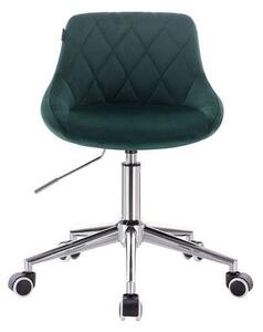 HR1054K Scaun Verde din Catifea