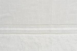 Perdea cu rejansă multifuncțională Solevito Perugia albă 140x260 cm