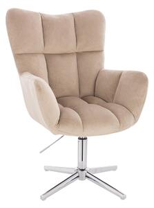 HR650CROSS Scaun Latte Catifea