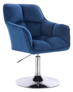 HR550N Scaun Bleumarin Catifea