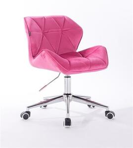 HR111K Scaun Catifea Roz Velur