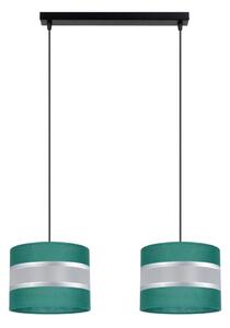 Lustră pe cablu CORAL 2xE27/60W/230V verde