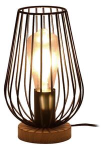 Lampă de masă GREMIO 1xE27/40W/230V neagră Rabalux 6915