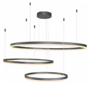 Lustră LED pe cablu HALO LED/130W/230V neagră Azzardo AZ4707