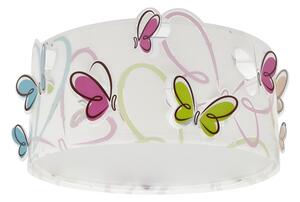 Plafonieră pentru copii BUTTERFLY 2xE27/60W/230V Dalber 62146
