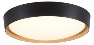 Leuchten Direkt 1434718-LED Lampă plafon EMILIA 28,8W/230V negru dimabil