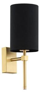 Lampă de perete ABRUZZO 1xE14/7W/230V alamă/neagră Argon 8035