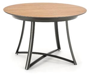 Masă Houston 540Antracit, Stejar auriu, 8cm, ExtensieExtensie, MDF, Metal
