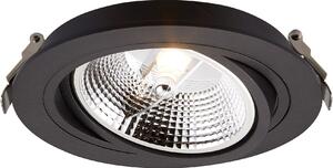 Zuma Line Chuck lampă încorporată 1x15 W negru ARGU10-055-N