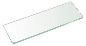 Etajeră SAPHO 23478 20 x 10 x 0,8 cm, sticlă transparentă