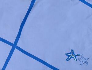 Lenjerie de pat din microfibra Blue STAR + fata de perna 40 x 40 cm gratuit Dimensiune lenjerie de pat: 70 x 90 cm | 140 x 200 cm
