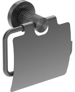 Mexen Triv, suport hârtie igienică de perete, grafit mat, 70A33021-66