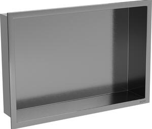 Mexen X-Wall-R, raft încastrat cu flanșă 45 x 30 cm, grafit mat - 19E0453010