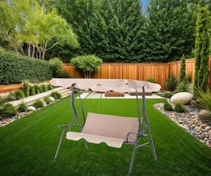 Balansoar De Gradina, Dimensiune 170 x 110 x 153 cm, Cu Suport Pahar
