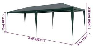 Pavilion De Gradina, Dimensiune 3 x 6 m, Culoare Verde