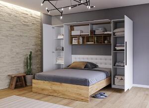 Set Mobilier Dormitor Complet Timber - Configuratia 3