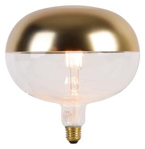 Bec LED E27 reglabil oglindă auriu 6W 360lm 1800K