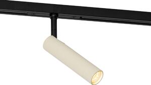 Spot modern bej cu negru pentru sistem de sine monofazat - Slimline Uzzy