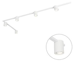 Sistem de calea modern alb cu 5 spoturi 1 fazat - Rondoo Up