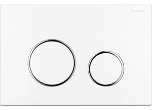 Oltens Lule buton de spălare pentru WC alb/crom/alb 57104000