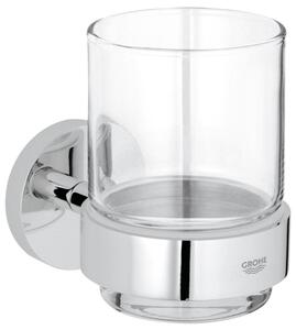 Grohe Essentials cană pentru spălat dinți transparent-crom 40447001