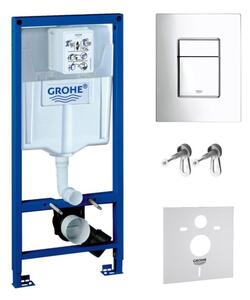 Set cadru încastrat Grohe Rapid SL 38539001, buton de spălare Grohe Skate 38732000