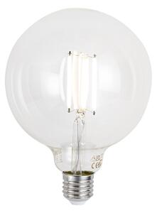 Bec LED E27 reglabil G125 transparent 7W 806lm 2700-6500K