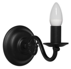 Brilagi - Lampă de perete IMPERO 1xE14/60W/230V neagră