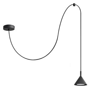Lustră pe cablu ETNA 1xGX53/15W/230V negru