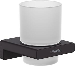 Hansgrohe AddStoris pahar pentru periuta de dinti alb-negru 41749670
