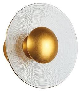 Lampă de perete LED GLAMOUR, 9W/230V, aurie