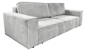 KONDELA Canapea extensibilă, gri deschis, HARPERA BIG SOFA
