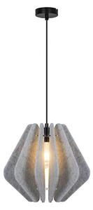 Lustră suspendată pe cablu MARGARET 1xE27/40W/230V gri