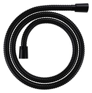Omnires furtun de duș 125 cm negru 022-XBL