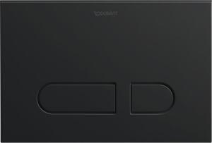 Duravit DuraSystem buton de spălare pentru WC negru WD5001031000