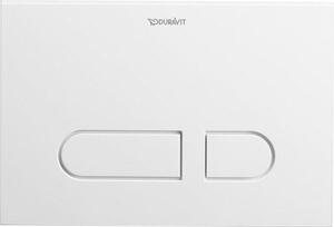 Duravit DuraSystem buton de spălare pentru WC alb WD5001011000
