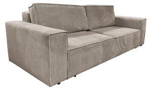 KONDELA Canapea extensibilă, taupe gri-bej, HARPERA BIG SOFA